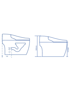 Wc Japonais Platinium 2 Plus 2